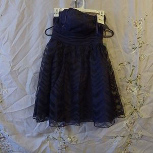 MXI PURPLE STRAPLESS DRESS BRAND NEW Size 5/6